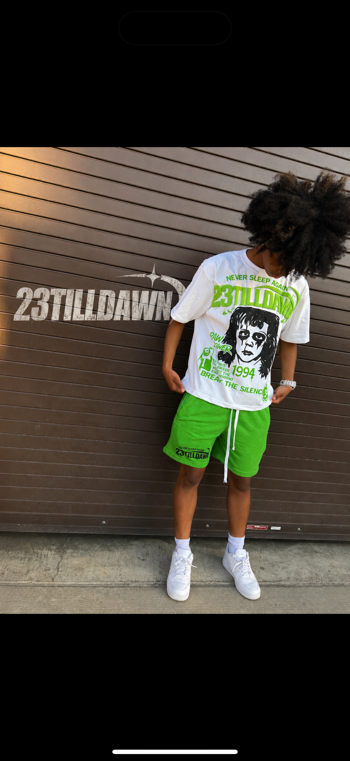 BTS “Break The Silence” Two-Piece Set - Green/White