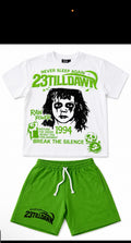 BTS “Break The Silence” Two-Piece Set - Green/White