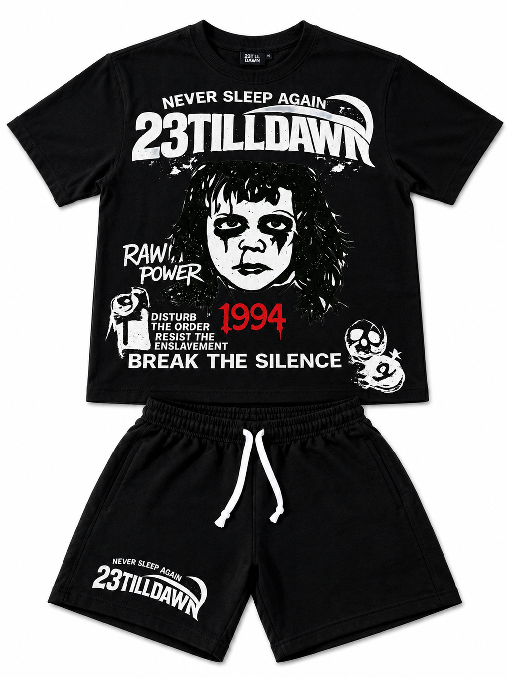 BTS “Break The Silence” Two-Piece Set -Black/White