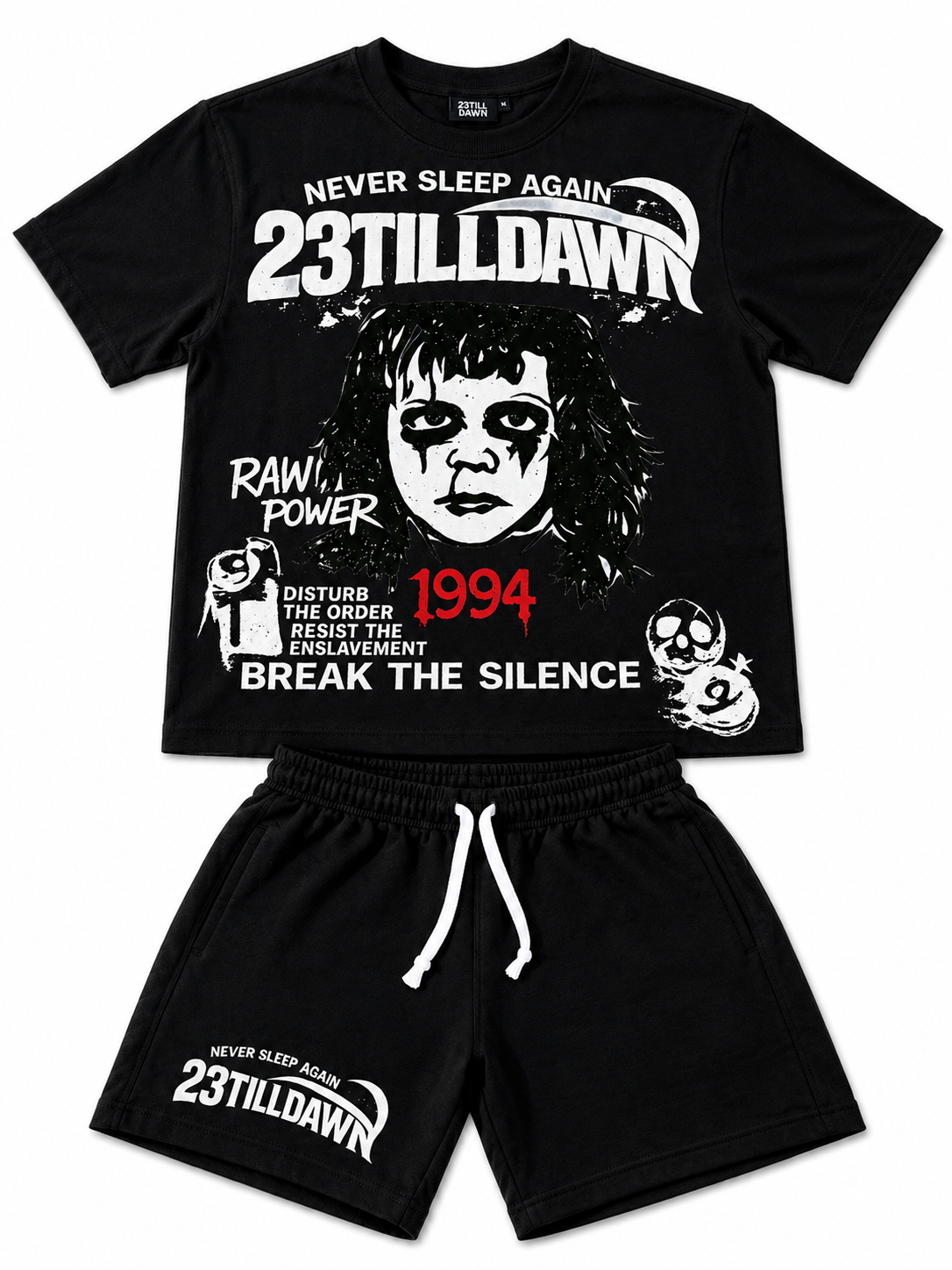 BTS “Break The Silence” Two-Piece Set -Black/White