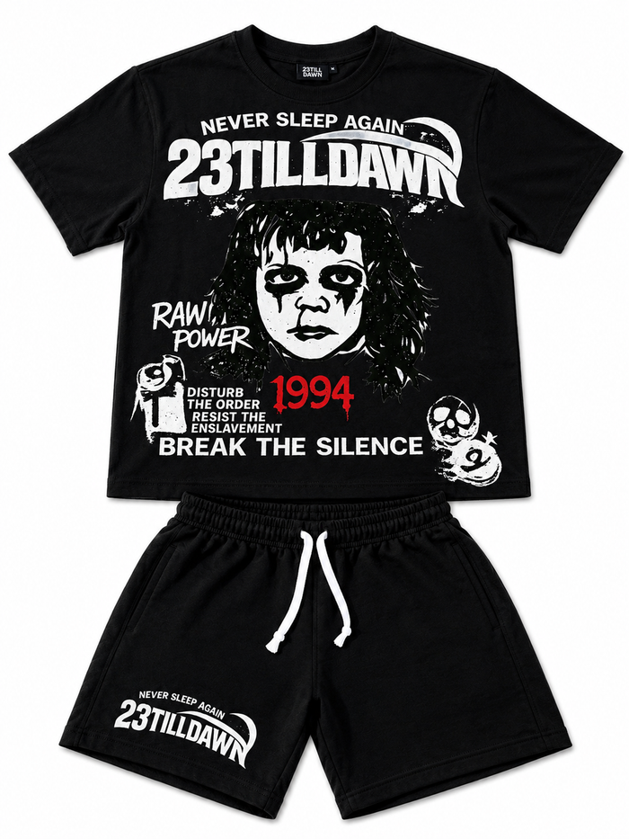 BTS “Break The Silence” Two-Piece Set -Black/White