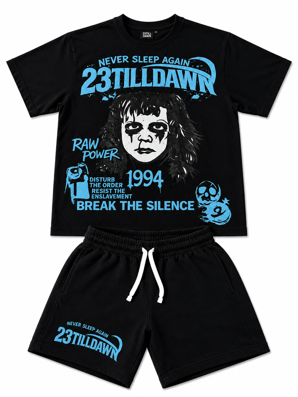 BTS “Break The Silence” Two-Piece Set - Black/Blue