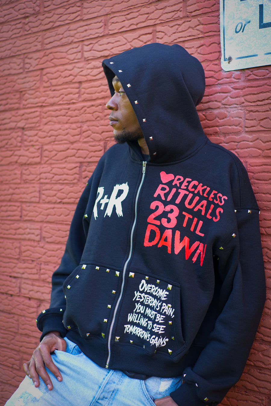 23TD Reckless Rituals Zip Hoodie